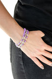 Paparazzi VINTAGE VAULT "Irresistibly Irresistible" Purple Bracelet Paparazzi Jewelry