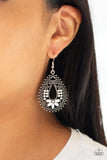 Paparazzi "Atta-GALA" White Earrings Paparazzi Jewelry