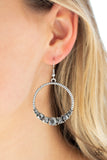 Paparazzi VINTAGE VAULT "Self-Made Millionaire" Silver Earrings Paparazzi Jewelry
