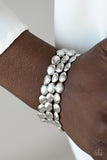 Paparazzi "Basic Bliss" Silver Bracelet Paparazzi Jewelry