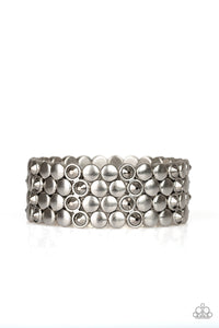 Paparazzi "Scattered Starlight" Silver Bracelet Paparazzi Jewelry