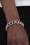 Paparazzi VINTAGE VAULT "CHAINge of Scene" Silver Bracelet Paparazzi Jewelry