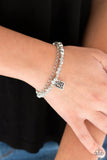 Paparazzi "Rare Romance" Silver Bracelet Paparazzi Jewelry