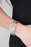 Paparazzi "See A Pattern?" Silver Bracelet Paparazzi Jewelry