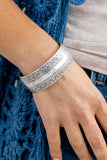 Paparazzi "Desert Peaks" FASHION FIX Silver Bracelet Paparazzi Jewelry