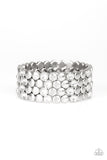 Paparazzi "Scattered Starlight" White Bracelet Paparazzi Jewelry