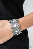 Paparazzi VINTAGE VAULT "Turn Up The TROPICAL Heat" White Bracelet Paparazzi Jewelry