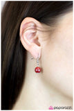 Paparazzi "Along For The Ride" Red Necklace & Earring Set Paparazzi Jewelry