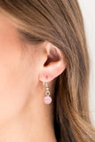 Paparazzi "One Heart" Pink Lanyard Necklace & Earring Set Paparazzi Jewelry