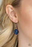 Paparazzi "Royal Roller" Blue Lanyard Necklace & Earring Set Paparazzi Jewelry