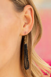Paparazzi "Rio Roamer" Black Necklace & Earring Set Paparazzi Jewelry