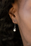 Paparazzi VINTAGE VAULT "Five-Star Starlet" Black Necklace & Earring Set Paparazzi Jewelry