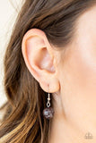 Paparazzi "Shimmer Simmer" Black Necklace & Earring Set Paparazzi Jewelry