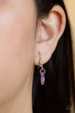 Paparazzi VINTAGE VAULT "Sailboat Sunsets" Purple Necklace & Earring Set Paparazzi Jewelry