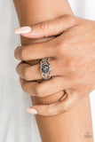 Paparazzi "Couldnt Care FLAWLESS" Silver Ring Paparazzi Jewelry