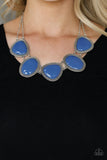 Paparazzi "Viva La VIVID" Blue Necklace & Earring Set Paparazzi Jewelry