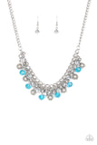 Paparazzi "Party Spree" Blue Necklace & Earring Set Paparazzi Jewelry