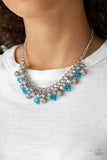 Paparazzi "Party Spree" Blue Necklace & Earring Set Paparazzi Jewelry