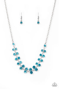 Paparazzi "Super Starstruck" Blue Necklace & Earring Set Paparazzi Jewelry