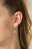 Paparazzi "You GLOW Girl" Blue Necklace & Earring Set Paparazzi Jewelry