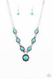 Paparazzi "Desert Dreamin" Blue Necklace & Earring Set Paparazzi Jewelry