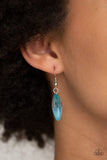 Paparazzi "Sky High Style" Blue Necklace & Earring Set Paparazzi Jewelry