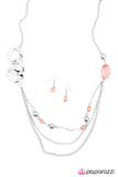 Paparazzi "May I Suggest..." Orange Necklace & Earring Set Paparazzi Jewelry