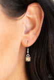 Paparazzi VINTAGE VAULT "Metro Mixer" Brown Necklace & Earring Set Paparazzi Jewelry