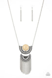 Paparazzi "Desert Diviner" Brown Necklace & Earring Set Paparazzi Jewelry