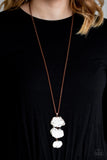 Paparazzi "On the Roam Again" Copper Necklace & Earring Set Paparazzi Jewelry