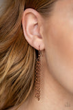 Paparazzi "On the Roam Again" Copper Necklace & Earring Set Paparazzi Jewelry