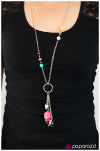 Paparazzi "Hanging By a Moment" Multi Necklace & Earring Set Paparazzi Jewelry