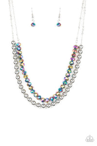 Paparazzi "Color Of The Day" Multi Necklace & Earring Set Paparazzi Jewelry