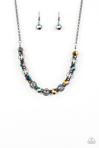 Paparazzi "Metro Majestic" Multi Necklace & Earring Set Paparazzi Jewelry