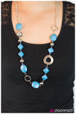 Paparazzi "Oh, Baby! - Blue" necklace Paparazzi Jewelry