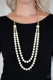 Paparazzi "Endless Elegance" Gold Necklace & Earring Set Paparazzi Jewelry