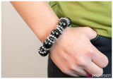 Paparazzi "Miss Understood" Black " bracelet Paparazzi Jewelry