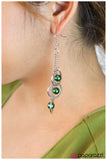 Paparazzi "Ripple Effect - Green " earring Paparazzi Jewelry