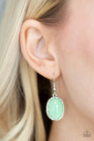 Paparazzi VINTAGE VAULT "Harbor Harmony" Green Necklace & Earring Set Paparazzi Jewelry
