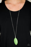 Paparazzi "Santa Fe Simplicity" Green Necklace & Earring Set Paparazzi Jewelry