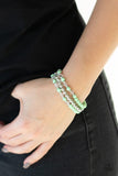 Paparazzi "Irresistibly Irresistible" Green Bracelet Paparazzi Jewelry