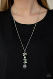 Paparazzi VINTAGE VAULT "Teardrop Serenity" Green Necklace & Earring Set Paparazzi Jewelry