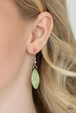 Paparazzi "Sky High Style" Green Necklace & Earring Set Paparazzi Jewelry