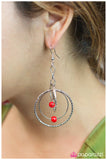 Paparazzi "In Your Atmosphere - Red" earring Paparazzi Jewelry