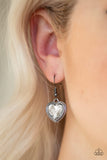 Paparazzi "Real Romance" Black Earrings Paparazzi Jewelry