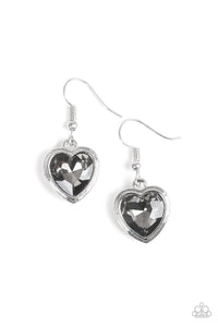 Paparazzi "Real Romance" Silver Earrings Paparazzi Jewelry