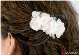 Paparazzi "Second Chance - Ivory" hair clip Paparazzi Jewelry