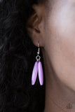 Paparazzi VINTAGE VAULT "Full Of Flavor" Purple Necklace & Earring Set Paparazzi Jewelry