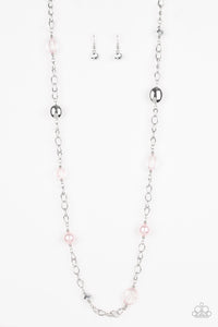 Paparazzi "Only For Special Occasions" Pink Necklace & Earring Set Paparazzi Jewelry