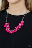 Paparazzi VINTAGE VAULT "Walk This BROADWAY" Pink Necklace & Earring Set Paparazzi Jewelry